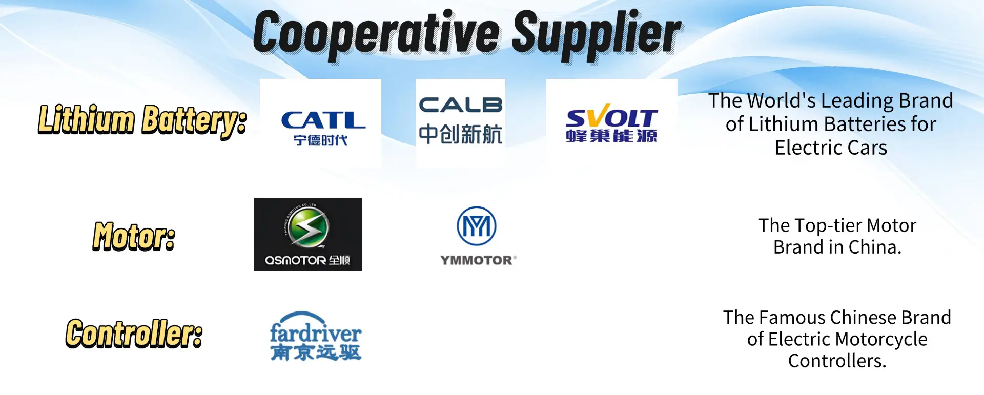 electric motorcycle brand