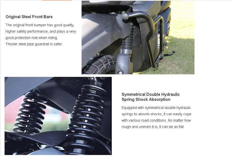 electric bike hydraulic shock absorber