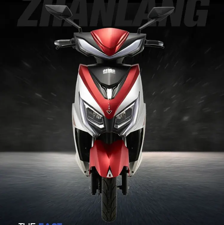 【Domineering Style】ZL Wolf Warrior 1200W Electric Motorbike Scooter | 60/72V Battery | 200km Long Range